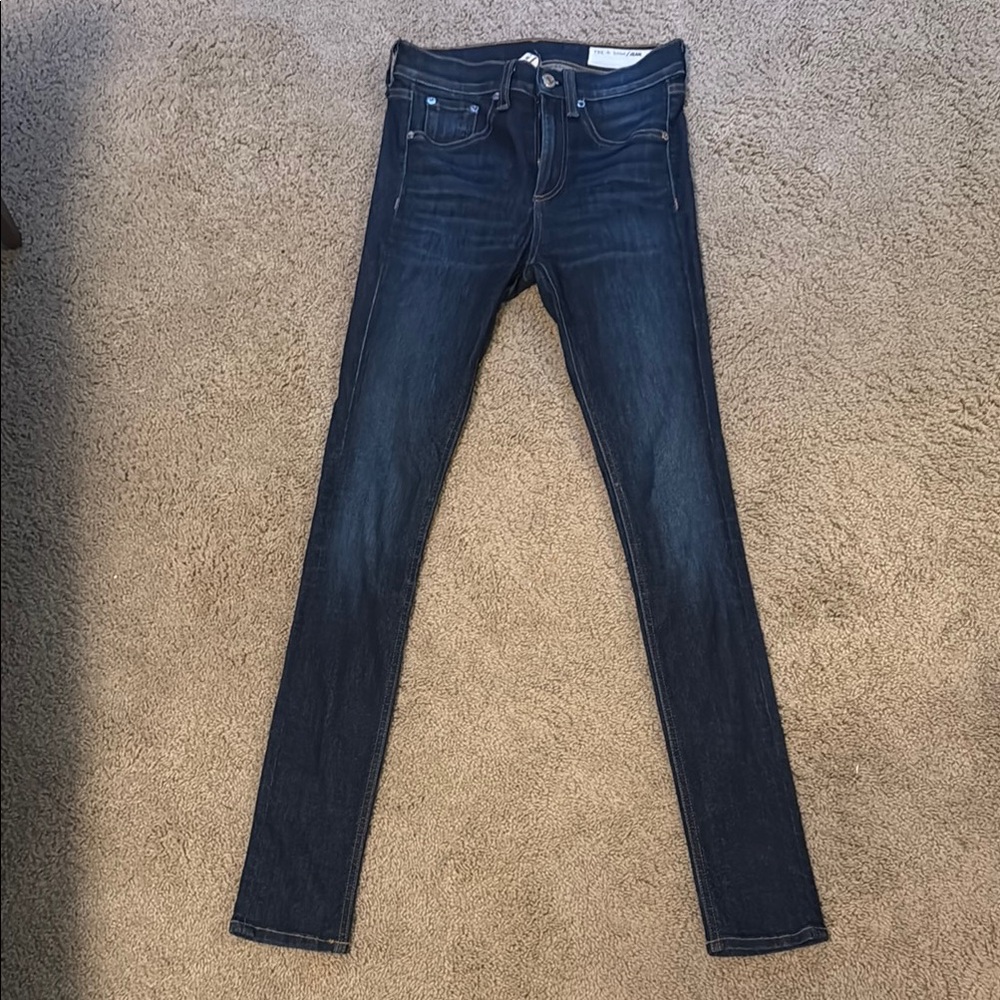 rag & bone Blue Skinny Jeans Classic Fit